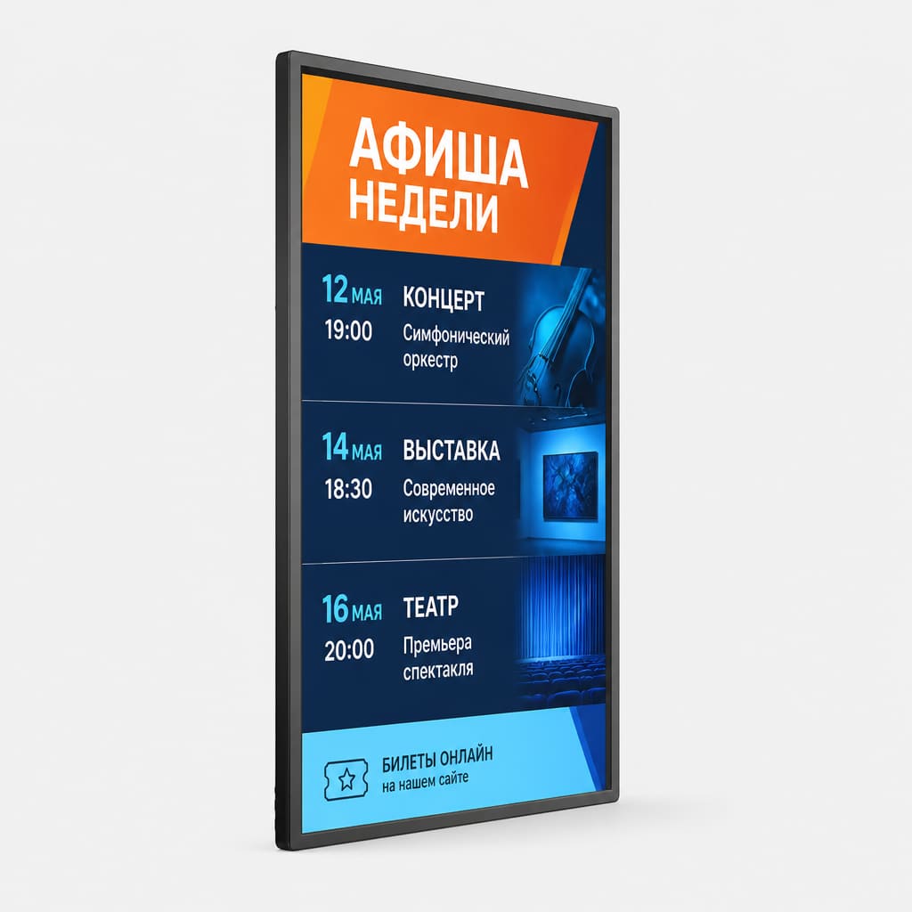 профессиональная LCD-панель 43 дюйма